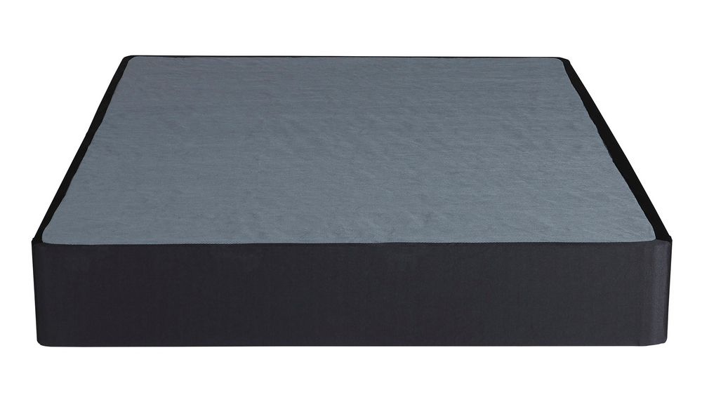 Metal Queen Foundation with Removable Cover Aetna Stores