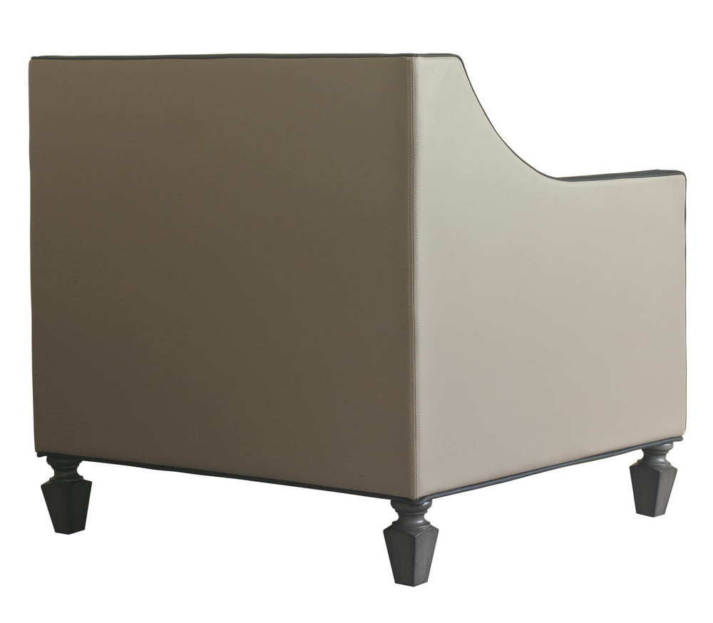 House Beatrice Tan PU Leather Chair Aetna Stores