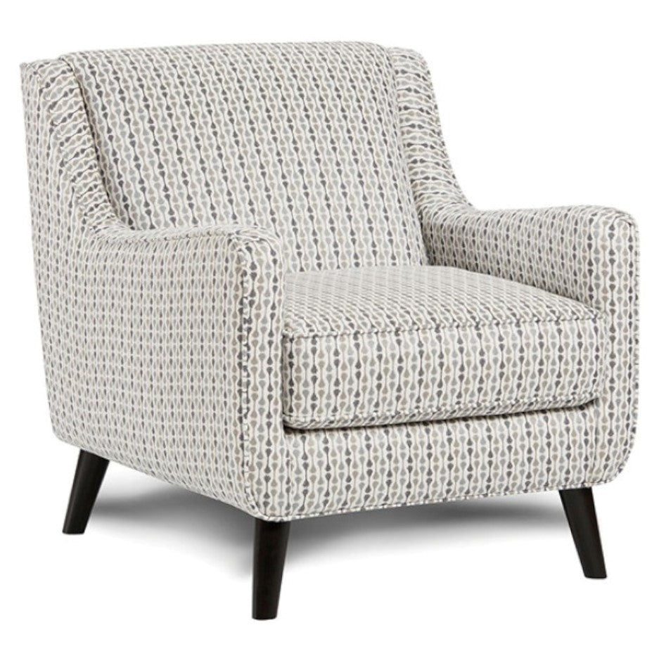 Pelham Stripe Multi Fabric Accent Chair Aetna Stores