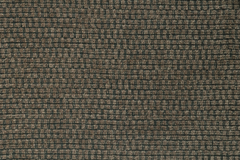 Croydon Brown Vinyl/Fabric Tufted Sofa Aetna Stores