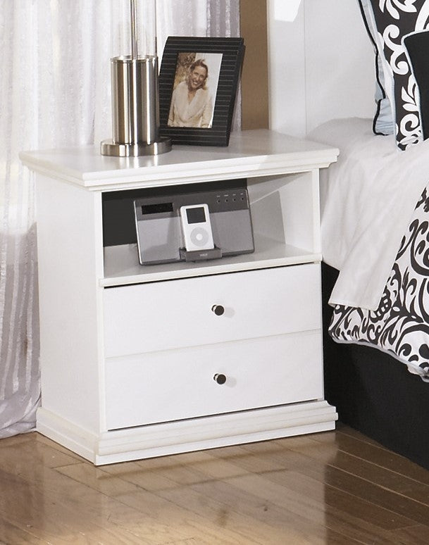 Bostwick Shoals 6Pc White Wood King Bedroom Set Aetna Stores