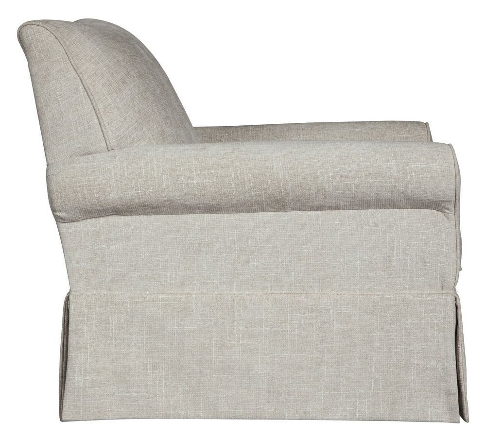 Searcy Quartz Swivel Glider Accent Chair Aetna Stores