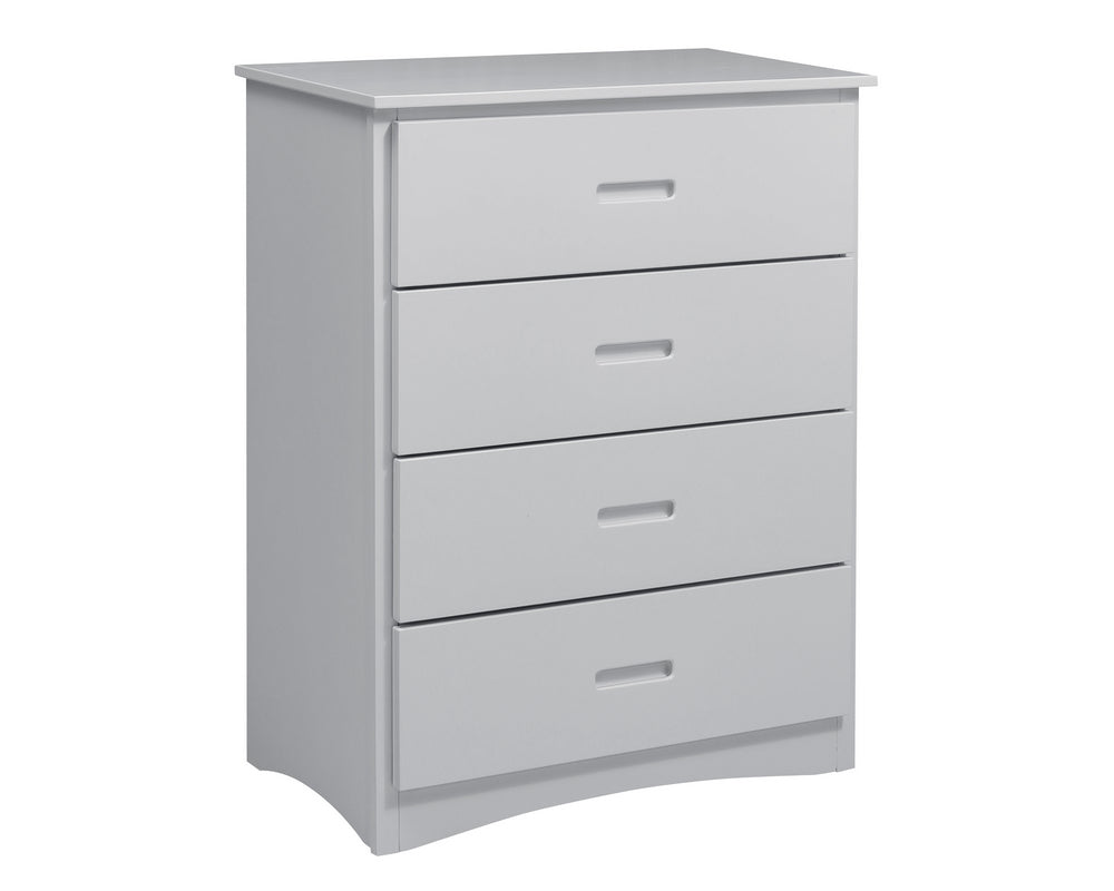 Orion Gray Wood 4-Drawer Chest