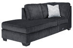 Altari 2-Pc Slate Chenille LAF Sectional (Oversized)