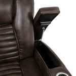 Abrielle Dark Brown Power Recliner