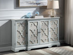 Adelle Light Teal Wood Console Table