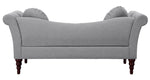 Adira Dove Gray Fabric Tufted Settee