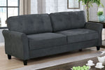 Alissa Gray Fabric Tufted 2-Seat Sofa