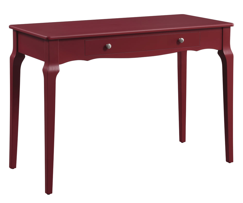 Alsen Red Wood Writing Desk with Drawer