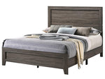 Anastasia 4-Pc Light Brown Wood Twin Bed Set