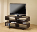 Paisley Contemporary Cappuccino Wood 48" TV Console