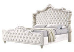 Antonella 5-Pc Ivory/Camel Cal King Bedroom Set (Oversized)