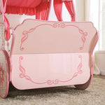 Arianna Pink High Gloss Wood Twin Bed