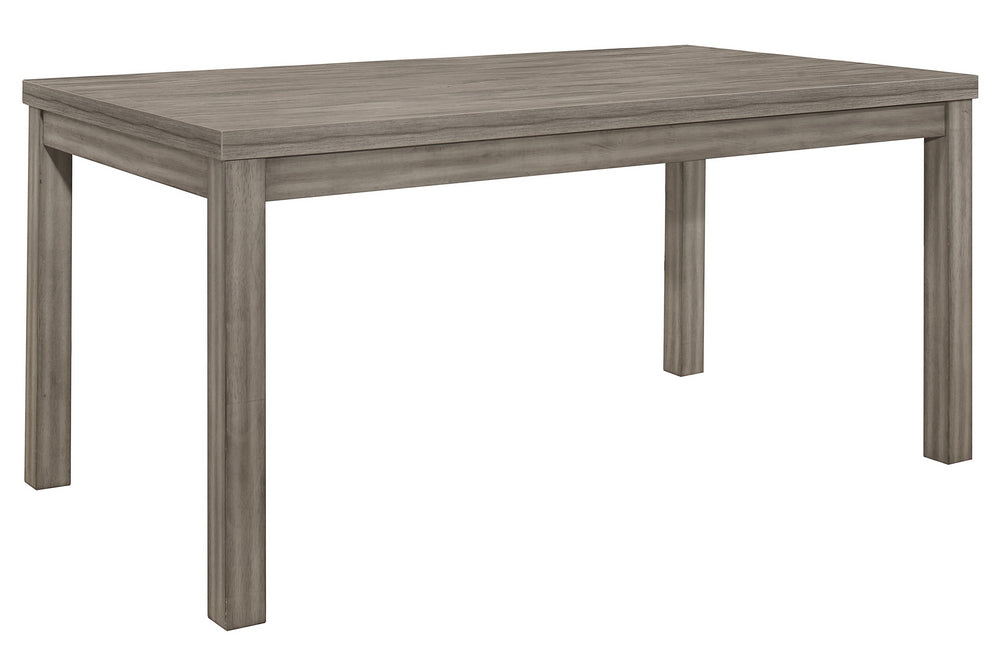 Bainbridge Weathered Gray Wood Rectangular Dining Table