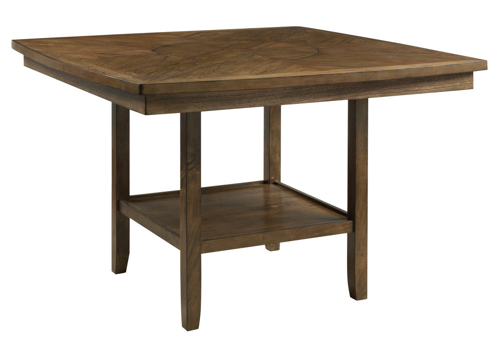 Balin Light Oak Wood Counter Height Table