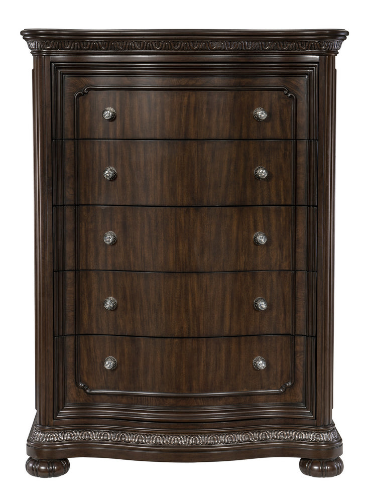 Beddington Dark Cherry Wood Chest