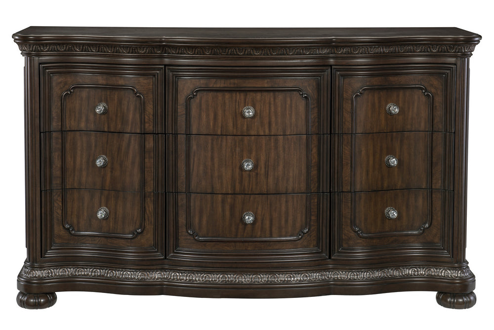 Beddington Dark Cherry Wood Dresser