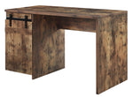 Bellarose Rustic Oak Wood/Metal Writing Desk