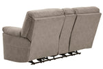 Cavalcade Slate Double Manual Recliner Loveseat