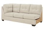 Falkirk 2-Pc Parchment RAF Sectional (Oversized)