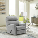 Falkirk Steel Fabric Manual Rocker Recliner