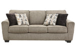 McCluer Mocha Fabric Sofa