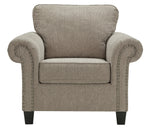 Shewsbury Pewter Chenille Chair