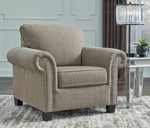 Shewsbury Pewter Chenille Chair