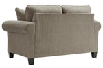 Shewsbury Pewter Chenille Loveseat