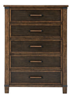 Wyattfield Two-Tone Wood 5-Drawer Chest