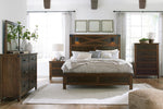 Wyattfield Two-Tone Wood King Storage Bed