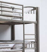 Bettina Metallic Gold Twin Triple Bunk Bed