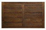 Bonner Brown Wood Rectangular Dining Table