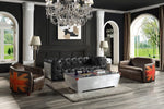 Brancaster Glass/Aluminum Coffee Table