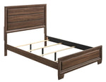 Brandon Medium Warm Brown Wood Full Panel Bed