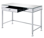 Canine Mirrored/Chrome Writing Desk with Drawer