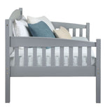 Caryn Gray Finish Wood Twin Daybed