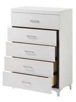 Casilda White Wood Chest