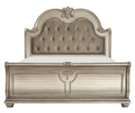 Cavalier Silver Wood Cal King Bed (Oversized)