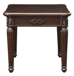 Chateau De Ville Espresso Wood End Table