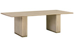 Chelsea Natural Oak Wood Dining Table (Oversized)