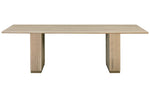Chelsea Natural Oak Wood Dining Table (Oversized)
