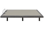 Clara Grey Fabric Cal King Adjustable Power Bed Base