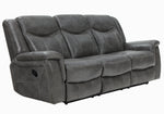 Conrad 3-Pc Breathable Leatherette Manual Recliner Sofa Set