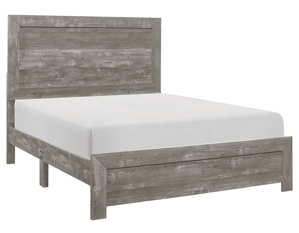 Corbin Gray Wood Cal King Bed