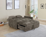 Cotswold Brown Chenille Sleeper Sofa Bed