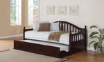 Dan Ryan Cappuccino Wood Twin Daybed with Trundle