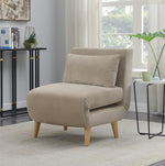 Dane Sand Fabric Convertible Chair