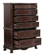 Deryn Park Cherry Wood 6-Drawer Chest