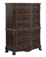 Deryn Park Cherry Wood 6-Drawer Chest